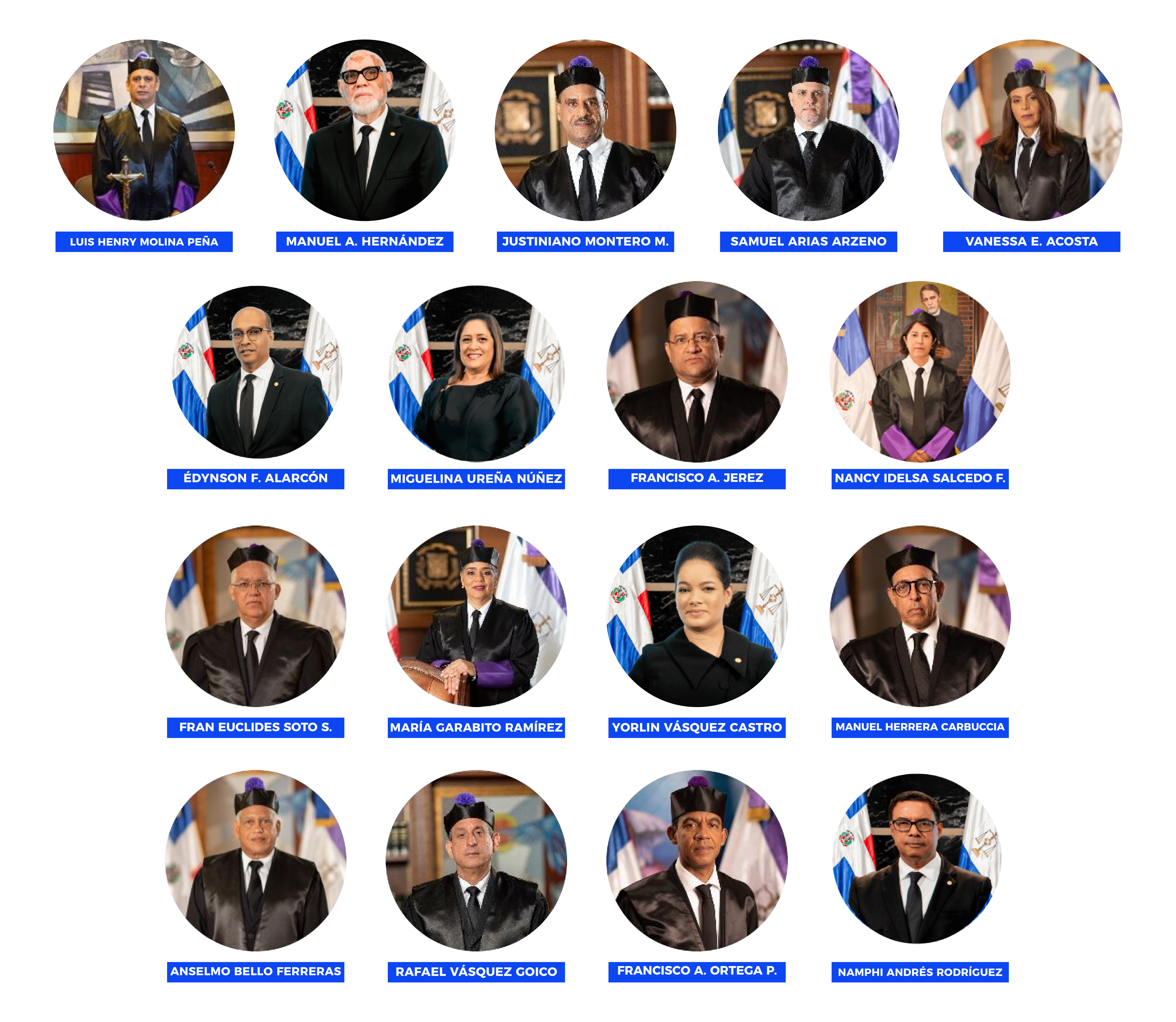 Jueces Suprema Corte de Justicia